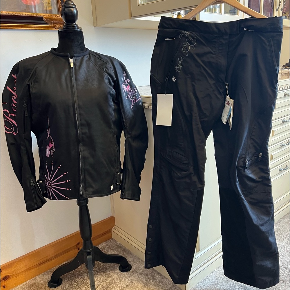 Joe Rocket Women’s mesh motorcycle jacket and pants $150 (SET)